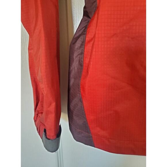 Mont-Bell Ultra-Light Red Maroon Hiking Gorpcore Outdoor Rain Jacket, Women's XS - Picture 11 of 11